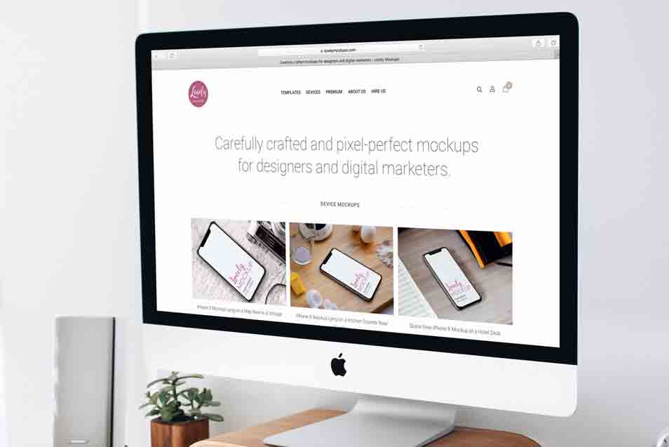 iMac With Bose Speakers