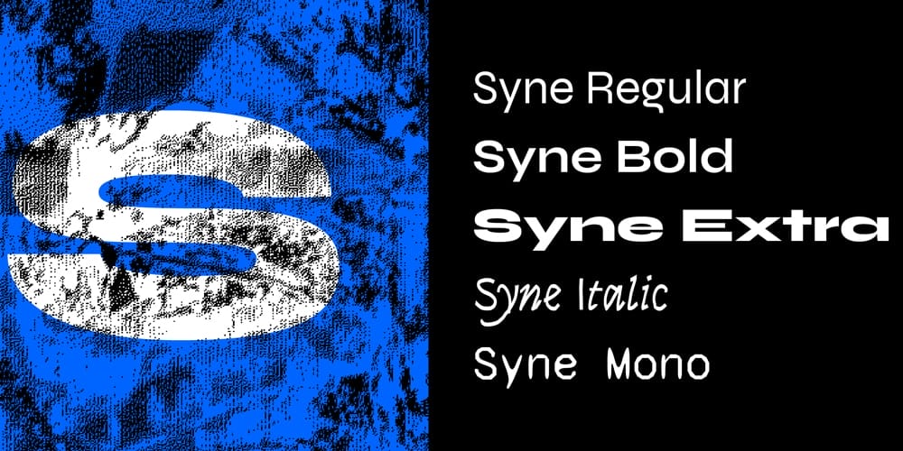 syne typeface