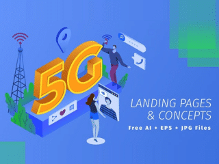 5G Vector Graphics