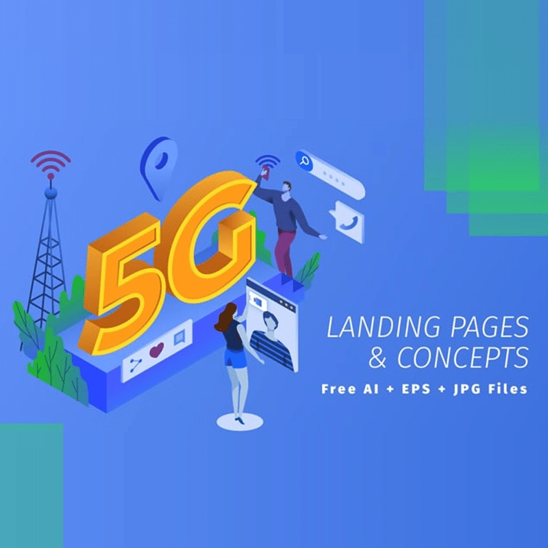 5G Vector Graphics