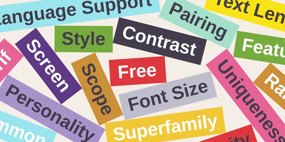 A Beginners Guide to Choosing Web Fonts
