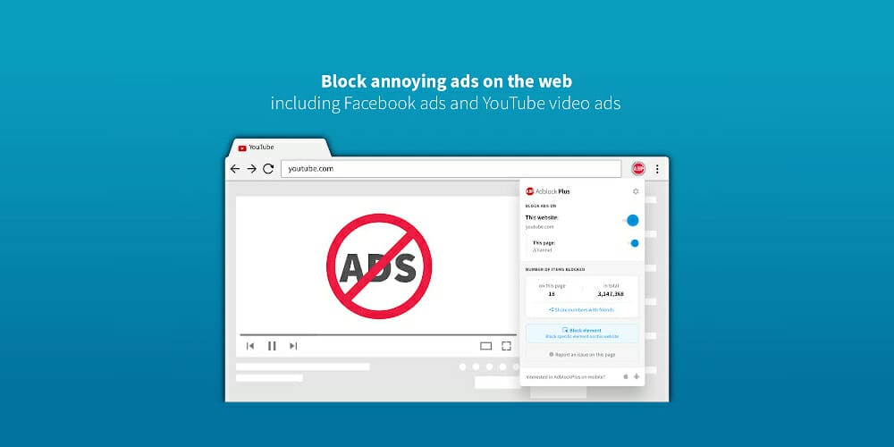 Best Chrome Extensions for Designers 113 Adblock Plus