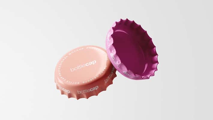Bottle Cap Mockup