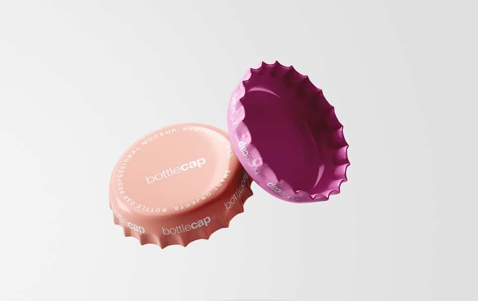 Bottle Cap Mockup