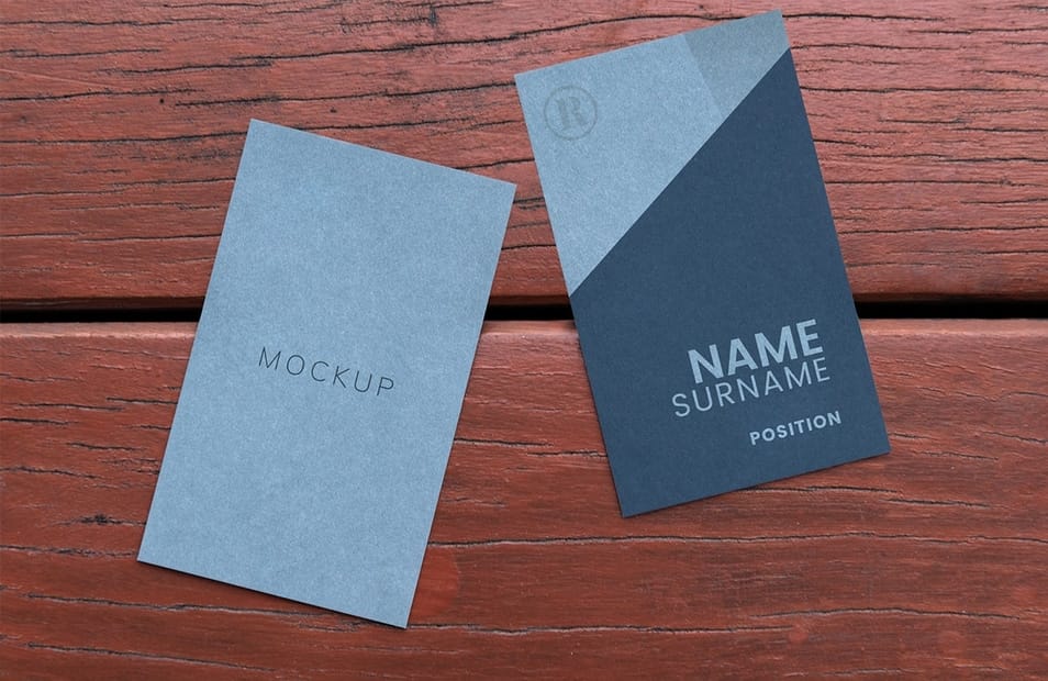 Business Card and Name Card Mockup