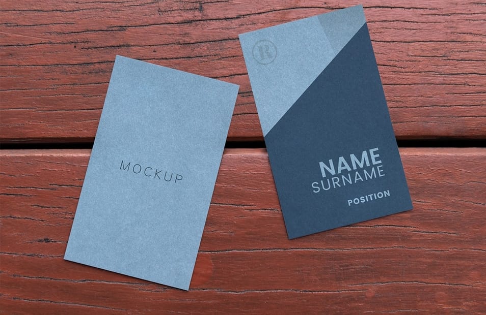 Business Card and Name Card Mockup