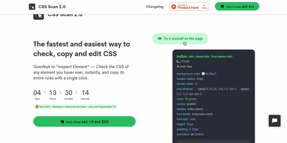 Best Chrome Extensions for Designers 160 CSS Scan