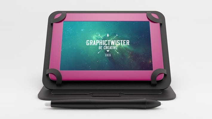 Color Tablet Mockup