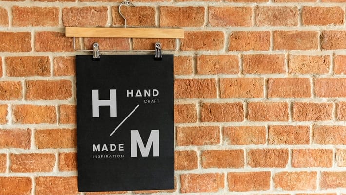 Design on a Clothes Hanger Poster Mockup