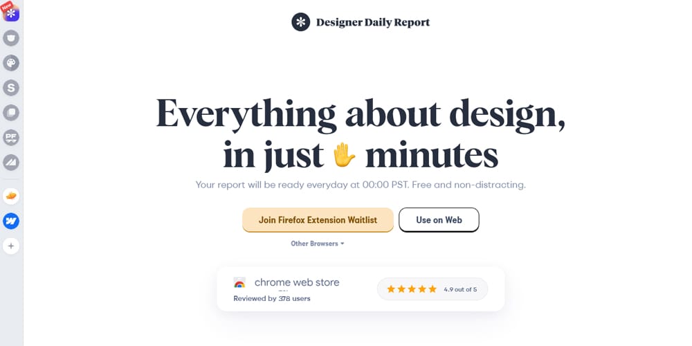 Designer Daily Report