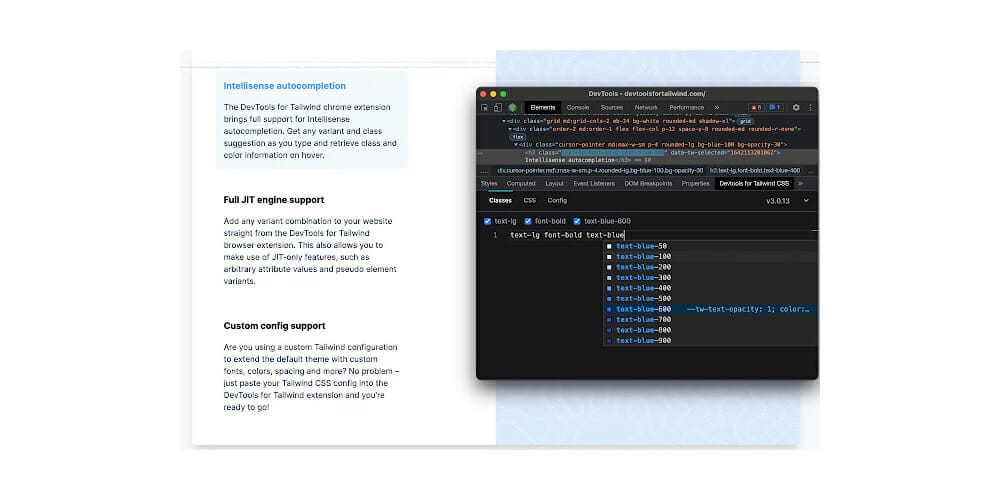 Best Chrome Extensions for Designers 92 Devtools for Tailwind CSS