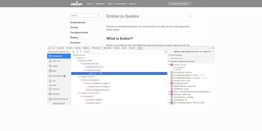 Best Chrome Extensions for Designers 107 Ember Inspector