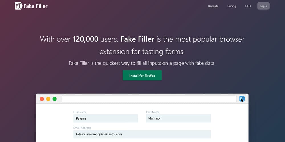 Best Chrome Extensions for Designers 41 Fake Filler