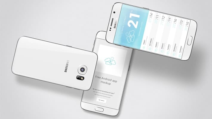 Free Android App Mockup