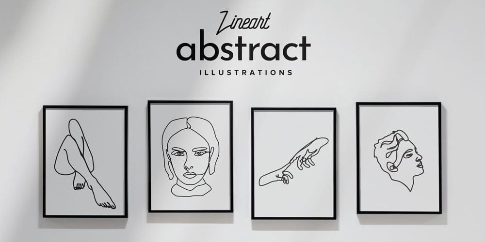 Free Lineart Abstract Vector Illustrations