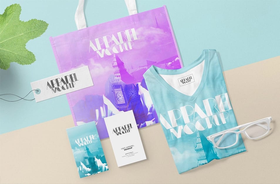 Free Modish Apparel Mockup
