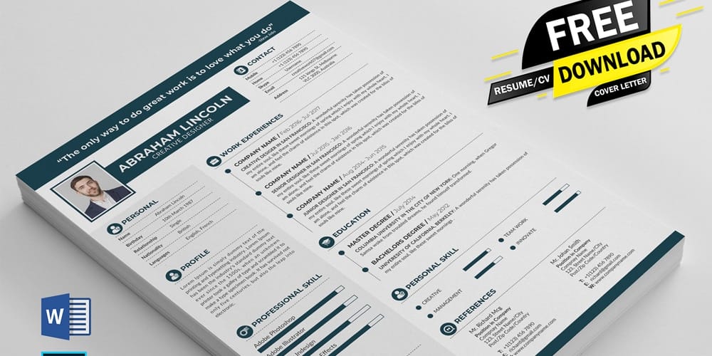 Free Resume CV Templates