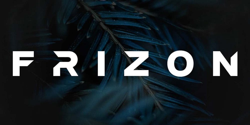 Frizon Typeface