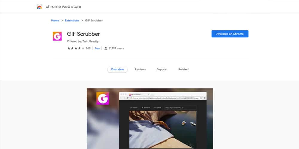 Best Chrome Extensions for Designers 14 GIF Scrubber