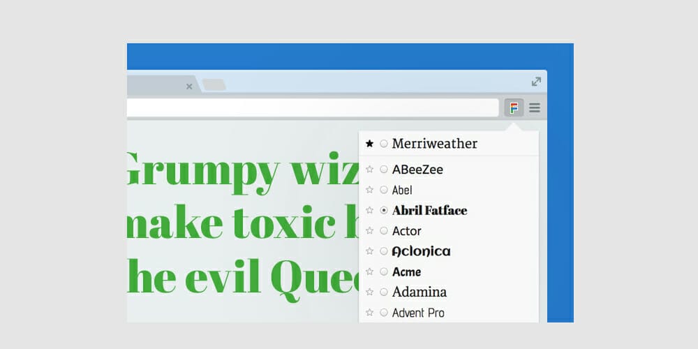Best Chrome Extensions for Designers 76 Google Font Previewer for Chrome