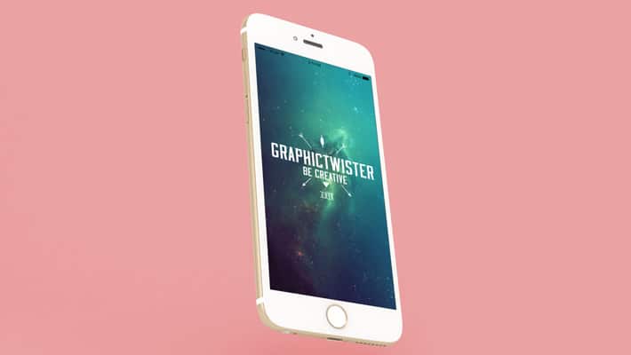 Gravity iPhone 6s Mockup