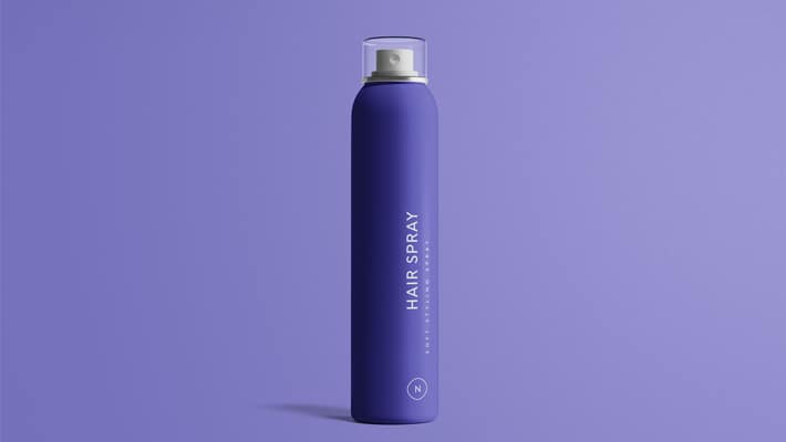 Hair Spray Mockup