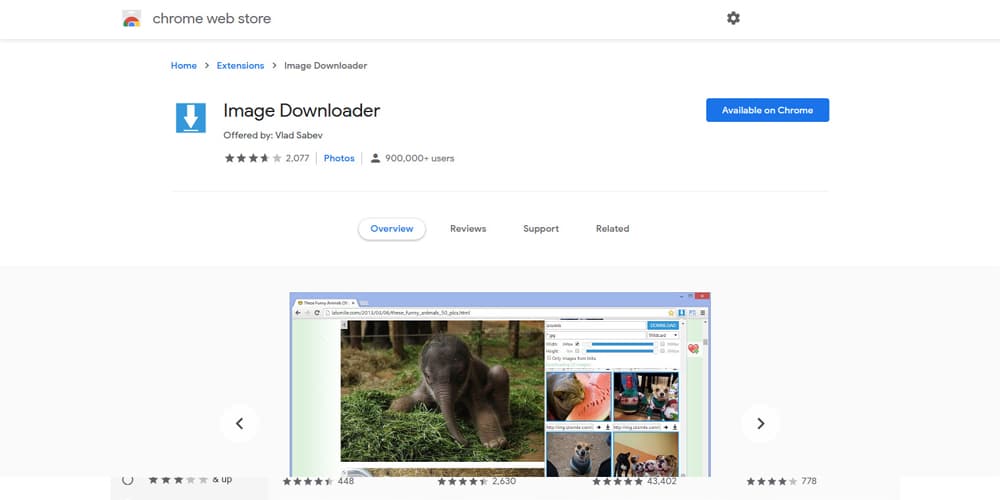 Best Chrome Extensions for Designers 19 Image Downloader