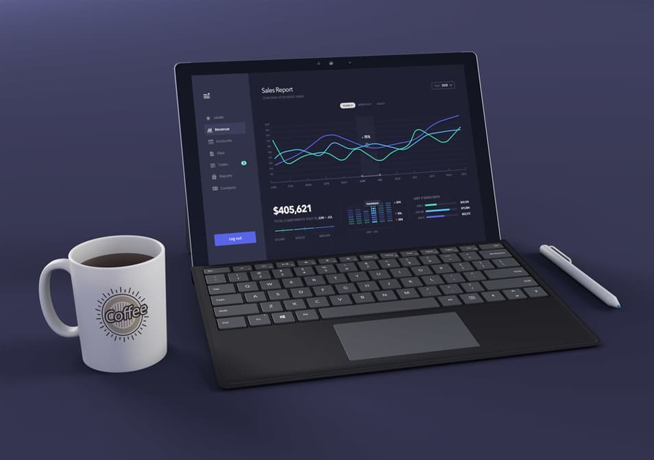 Microsoft Surface Pro Mockup