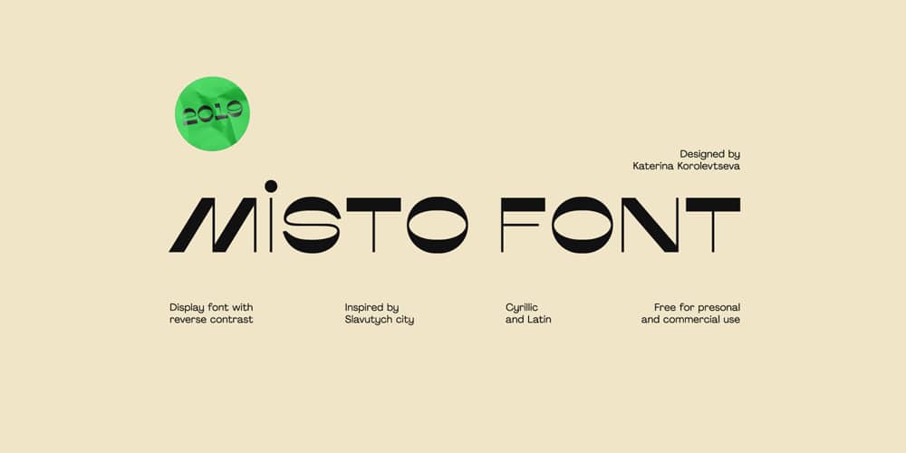 Misto Font 