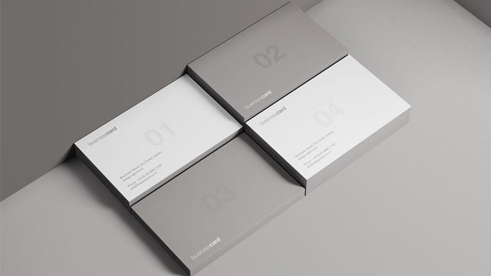 Modern Business Card Mockup