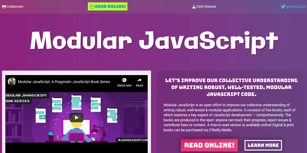 Modular Javascript