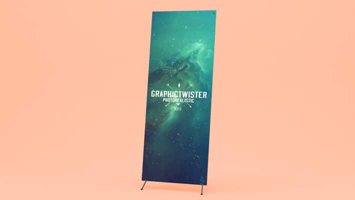 New Banner Stand Mockup