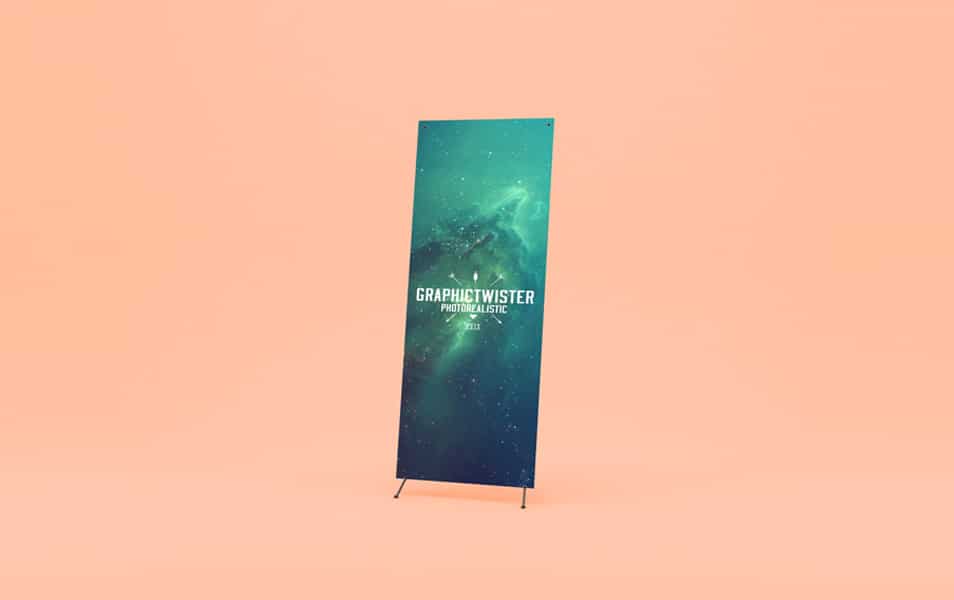 New Banner Stand Mockup