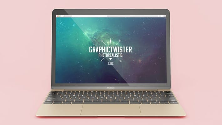 New MacBook PSD