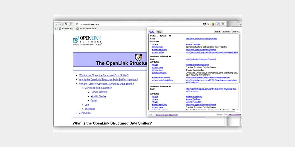 Best Chrome Extensions for Designers 142 OpenLink Structured Data Sniffer