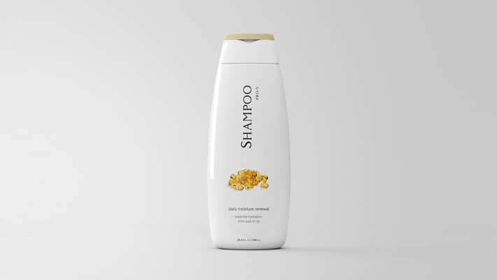 PSD Shampoo Mockup