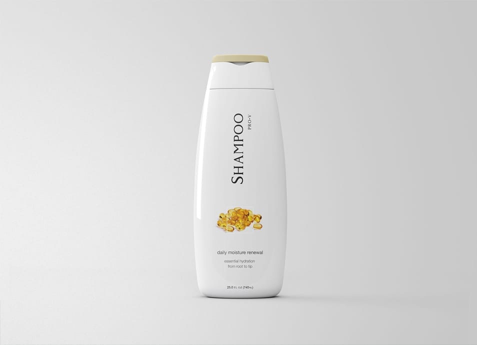 PSD Shampoo Mockup