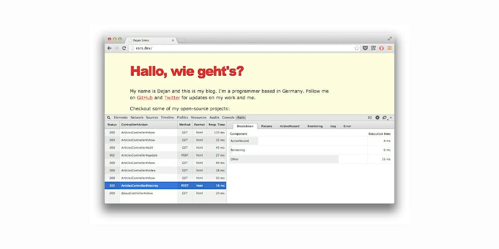 Best Chrome Extensions for Designers 185 Rails Panel