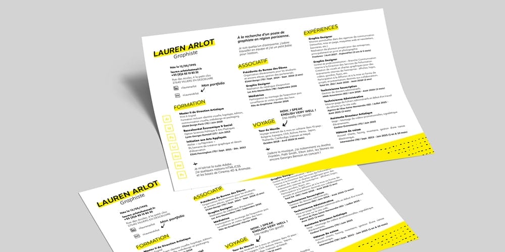 Resume Indesign Template