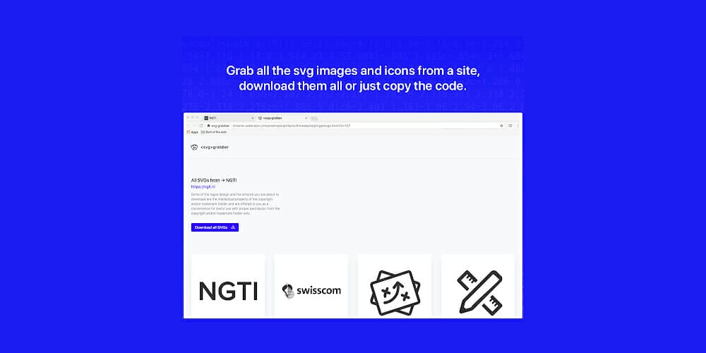 Best Chrome Extensions for Designers 172 SVG Grabber