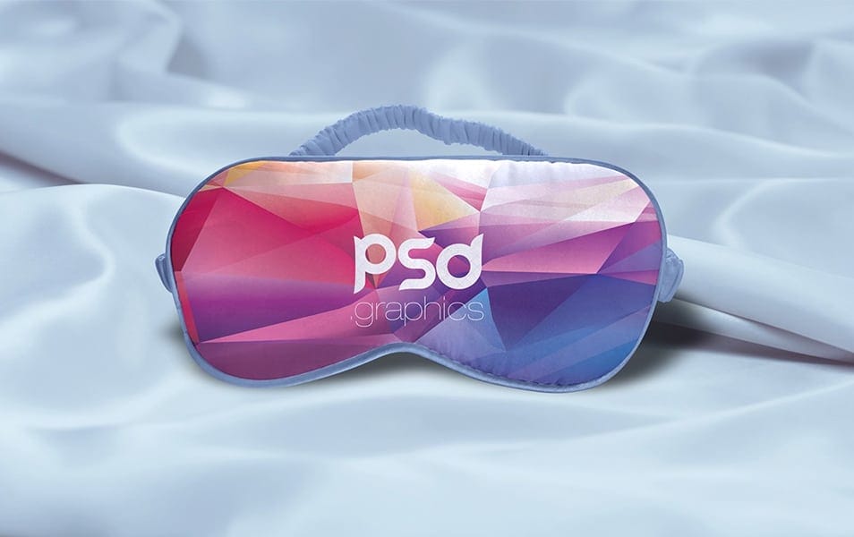 Sleeping Eye Mask Mockup PSD