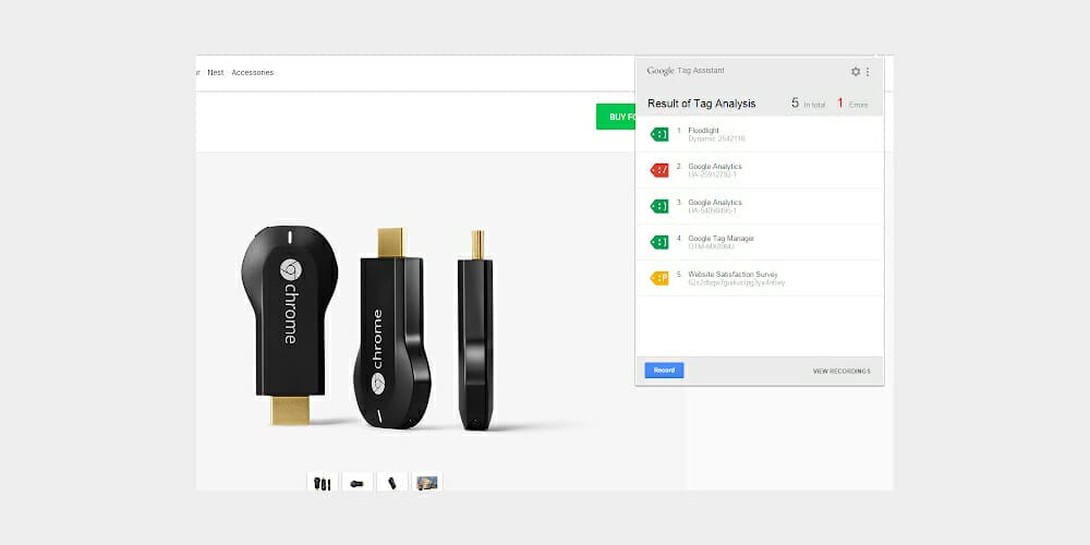 Best Chrome Extensions for Designers 147 Tag Assistant Legacy