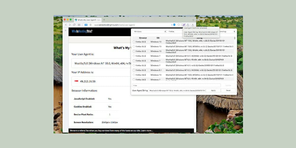 Best Chrome Extensions for Designers 73 User Agent Switcher and Manager