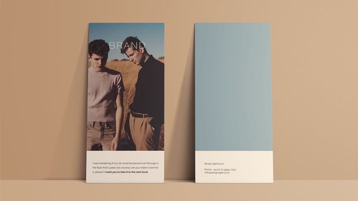 Vertical Flyer Mockup