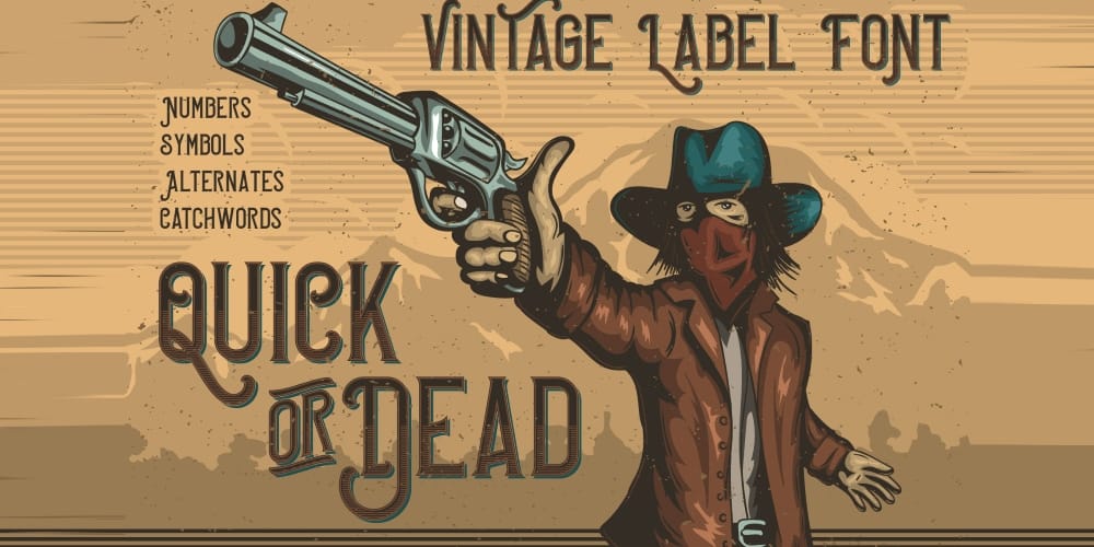 Vintage Display Fonts