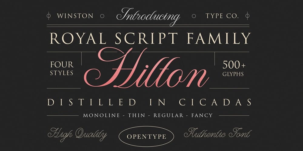 WT Hilton Script