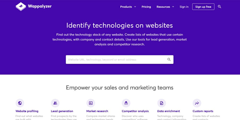 Best Chrome Extensions for Designers 137 Wappalyzer