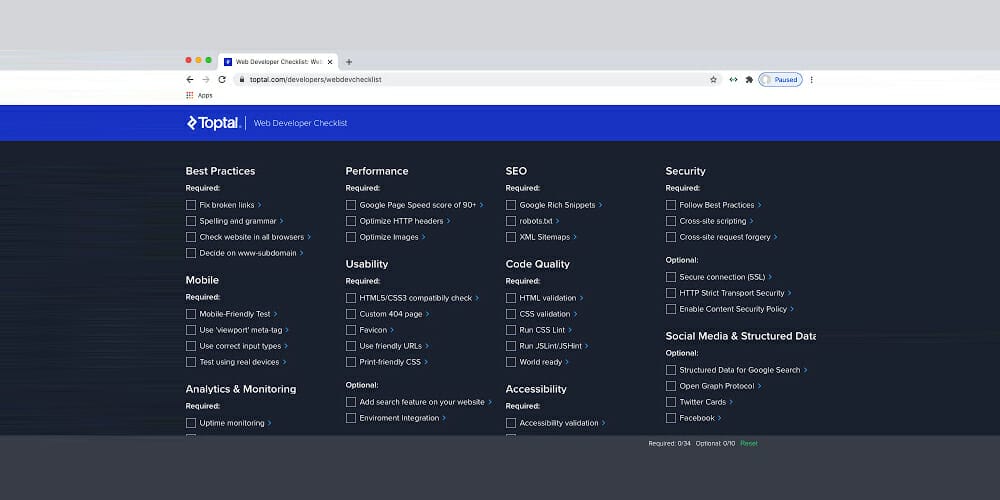 Best Chrome Extensions for Designers 154 Web Developer Checklist