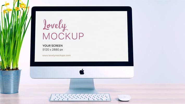 IMac Mockup On A Table » CSS Author