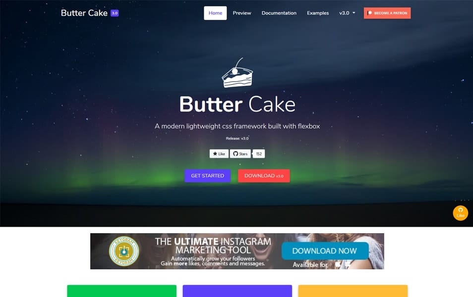 100+ Best CSS Frameworks for Responsive Design 29 Butter Cake